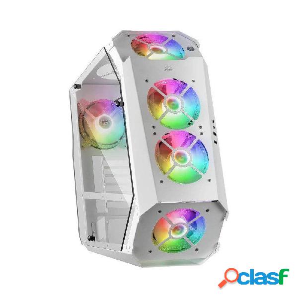 Caja Gaming Semitorre Mars Gaming MC51/ Blanca