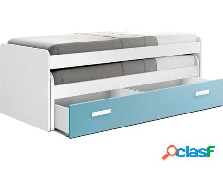 Cama VEP HOME Compacta (Dimensiones del Colchón: 73x201x115