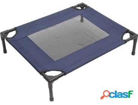 Cama para Perros y Gatos PAWHUT (Azul - 76x61x18cm - Metal)