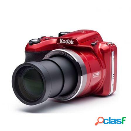 Camara digital kodak az422/ 20mp/ zoom optico 42x/ roja