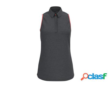 Camisa Pólo Feminina Under Armour Sans Manches Avec Col À