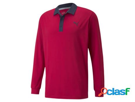 Camisa Pólo de Manga Comprida Puma Cloudspun (Tam: L)