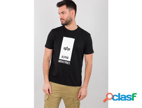 Camiseta ALPHA INDUSTRIES Hombre (Multicolor - XL)