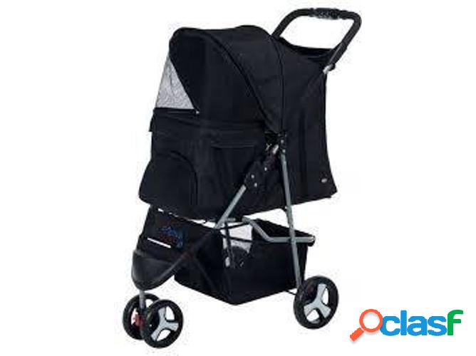 Carrito para Perros TRIXIE Pegable (Negro - 47x100x80cm -