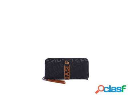 Cartera FUN&BASICS Nylon Mujer (Negro)