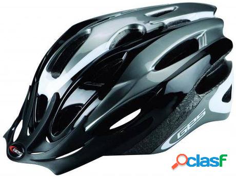 Casco para Bicicleta GES Rocket (Talla: M - Blanco, Negro,