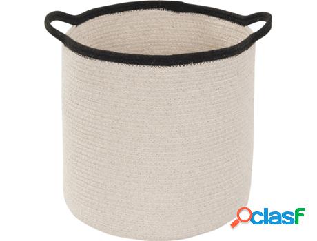 Cesta Infantil HAPPY DECOR KIDS Sky shades (Negro - Algodón