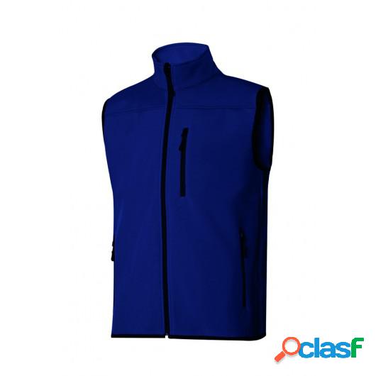 Chaleco Trabajo M 94%Poli6%Elas Multibolsillos Navy Soft She