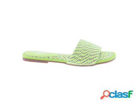 Chanclas FOR TIME Mujer (36 - Amarillo)
