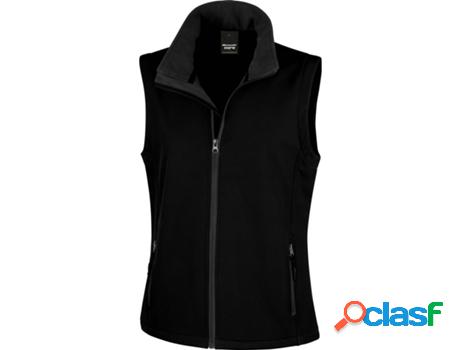 Chaqueta Sin Mangas Para Mujer Result Softshell (XXL)