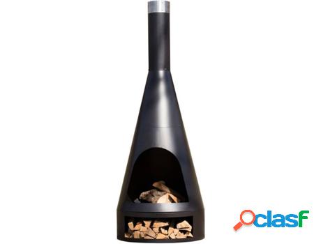 Chimenea REDFIRE Kingston (Negro)