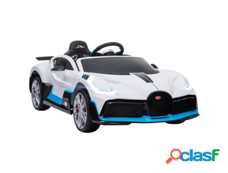Coche Eléctrico HOMCOM 370-238v90wt (Polypropylene - Blanco