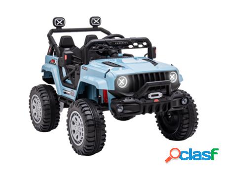 Coche Eléctrico HOMCOM 370-240v90bu (Polypropylene - Azul -