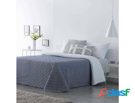 Colcha COTTON ARTEAN Laredo (Gris - Cama de 105 cm -