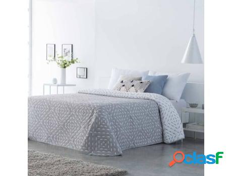 Colcha COTTON ARTEAN Suances (Gris - Cama de 135 cm -