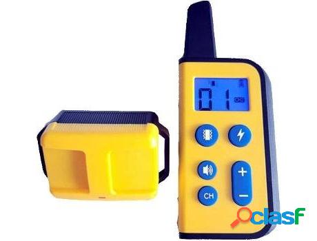 Collar de Formación para Perros MAT Impermeable (Amarillo -