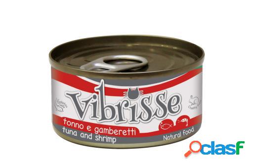 Comida Húmeda para Gatos de Atún y Gambas 70 GR Vibrisse