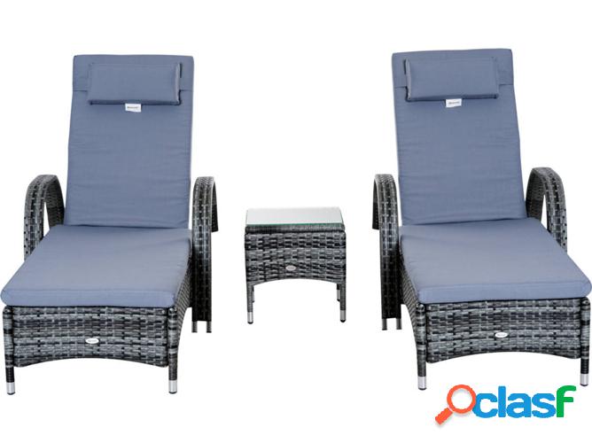 Conjunto de Jardín OUTSUNNY 862-014V01
