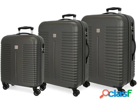 Conjunto de Maletas de Viaje ROLL ROAD India (55 cm - 69 cm