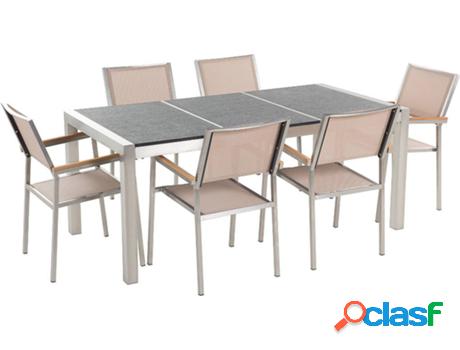Conjunto de jardín 52130 (Gris - Acero Inoxidable