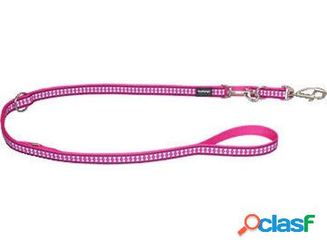 Correa para Perros RED DINGO Reflector Rosa (1.2 x 120 cm)