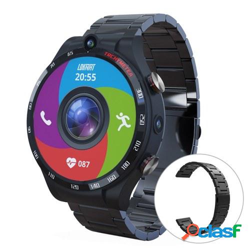 Correas de reloj de acero inoxidable de 22 mm con extremo