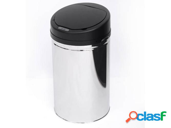 Cubo de Basura HOMCOM 03-0026 (30 l - Plateado)