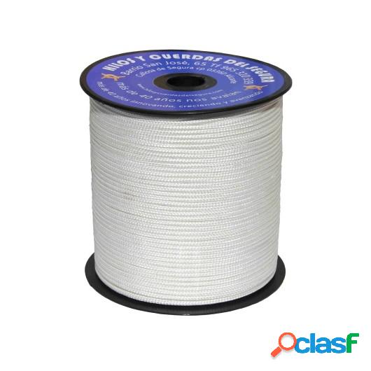 Cuerda Trenzada 04Mm Nylon Blanco Platinium Hyc 200 Mt