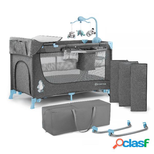 Cuna de Viaje con accesorios JOY azul