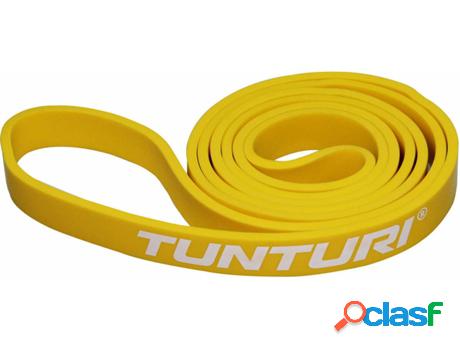 Elástico de Entrenamiento TUNTURI Resistencia Baja Amarillo