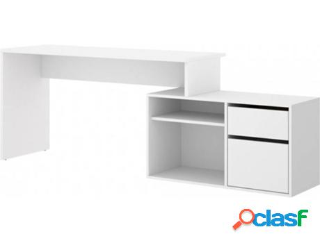 Escritorio DKIT Rox Blanco (75x139x92 cm - Melamina)