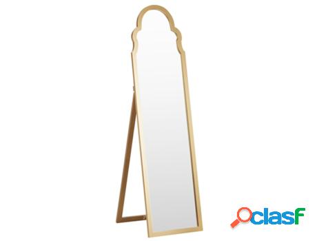 Espejo de Pie BELIANI Chatillon (Mdf - Dorado - 40 x 60 x
