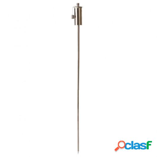 Esschert Design Antorcha de aceite sobre poste acero