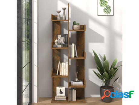 Estantería VIDAXL Marrón (Madera contrachapada - 48 x 25.5