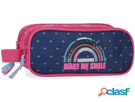 Estuche MOVOM Glitter Rainbow (Multicolor - 23 x 9 x 7 cm)