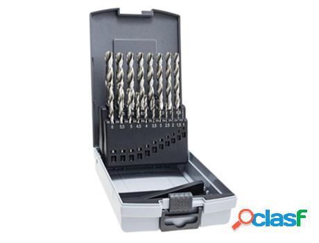 Estuche brocas alpen hss pro 19 piezas