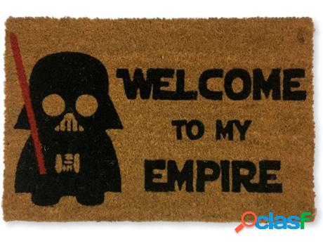 Felpudo KOKO DOORMATS Welcome To My Empire (Castaño - 60 x