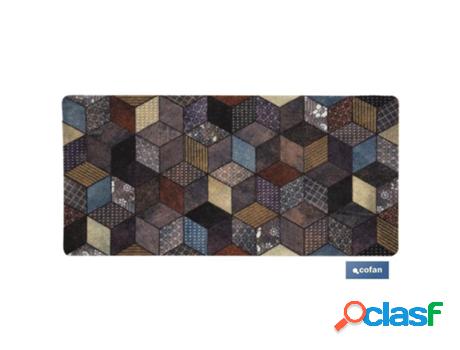 Felpudo estampado digital modelo tula 50x100cm