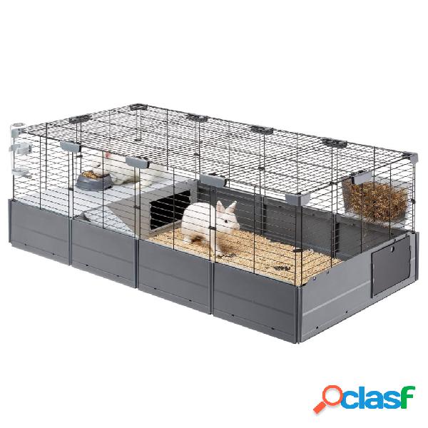 Ferplast Jaula para conejos Multipla Maxi negro 142,5x72x50