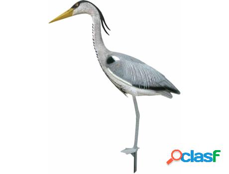 Figura Decorativa UBBINK Garza (Gris - 16,5x60x84 cm)