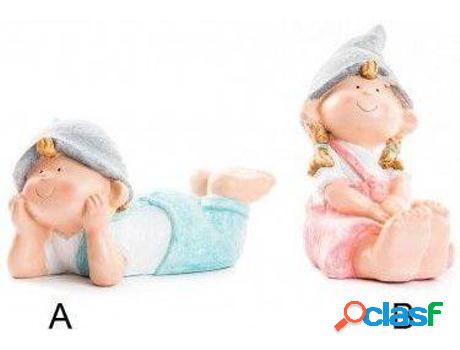 Figura HOGAR Y MÁS Niño En Fibra De Vidrio (37 x 20 x 19