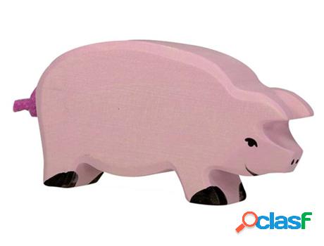 Figuras de Acción HOLZTIGER (Madera - Rosa - 13 x 2,8 x 6,5