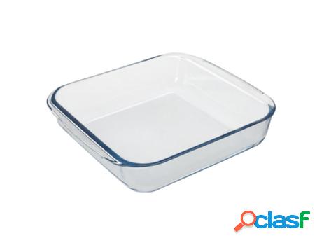 Fuente horno cristal borosilicato cuadrada 1,1l. 20,7x20,7