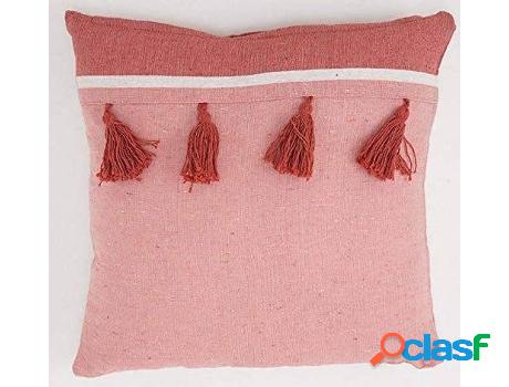 Funda de Cojín COTTON ARTEAN Cuadrado (Naranja - 45x45 cm -
