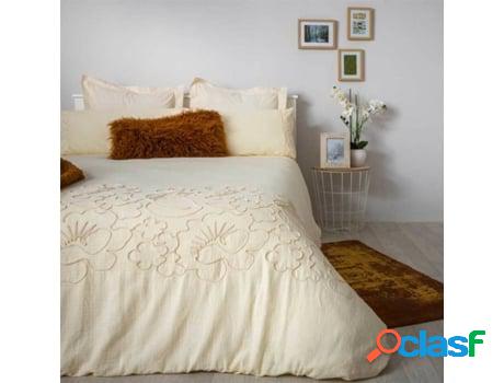 Funda de Edredón COTTON ARTEAN Ascain (Beige - 240x220 cm -