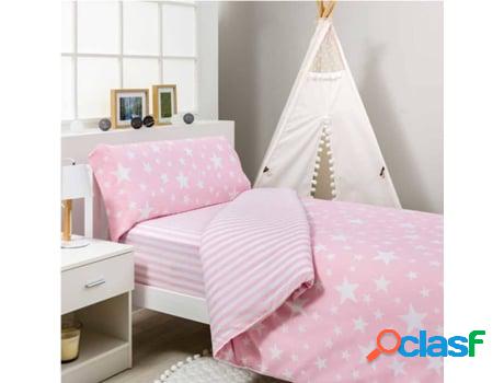 Funda de Edredón COTTON ARTEAN Givette (Rosa - 180x260 cm -