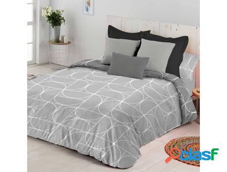 Funda de Edredón COTTON ARTEAN Maison (Gris - 280x260 cm -