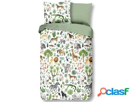 Funda de Edredón GOOD MORNING Jungle (Multicolor - 135x200