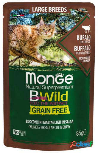 Grain Free Kitten Bufalo y Verdura 85 gr Monge
