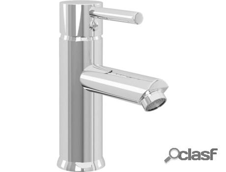 Grifo Mezclador de Lavabo VIDAXL (Plateado - Latón)
